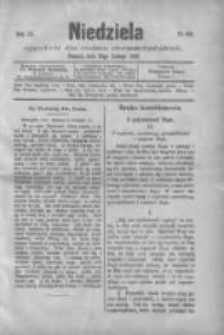 Niedziela: tygodnik dla rodzin chrześcijańskich 1883.02.25 R.9 Nr439