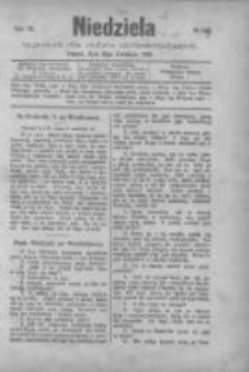 Niedziela: tygodnik dla rodzin chrześcijańskich 1883.04.29 R.9 Nr448