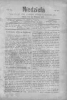 Niedziela: tygodnik dla rodzin chrześcijańskich 1883.09.09 R.9 Nr467