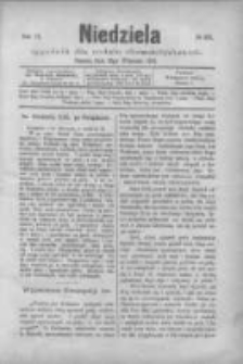 Niedziela: tygodnik dla rodzin chrześcijańskich 1883.09.23 R.9 Nr469