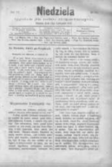 Niedziela: tygodnik dla rodzin chrześcijańskich 1883.11.11 R.9 Nr476