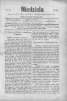 Niedziela: tygodnik dla rodzin chrześcijańskich 1883.11.25 R.9 Nr478