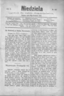 Niedziela: tygodnik dla rodzin chrześcijańskich 1883.12.30 R.9 Nr483