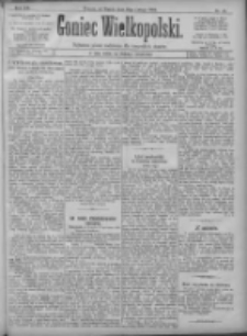 Goniec Wielkopolski: najtańsze pismo codzienne dla wszystkich stan&oacute;w 1896.02.21 R.20 Nr43
