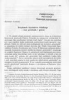 Przydomek Kazimierza Wielkiego - czas powstania i geneza