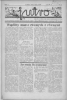 Jutro: organ Związku Weteran&oacute;w Powstań Narodowych R.P. 1914/19: tygodnik poświęcony aktualnym zagadnieniom polskim, oparty na ideologji niepodległościowej i powstańczej Polski Zachodniej 1938.01.09 R.3 Nr2