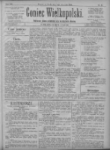 Goniec Wielkopolski: najtańsze pismo codzienne dla wszystkich stan&oacute;w 1896.04.15 R.20 Nr87