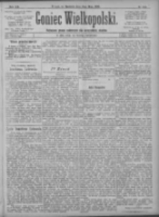 Goniec Wielkopolski: najtańsze pismo codzienne dla wszystkich stanów 1896.05.31 R.20 Nr124+dodatki