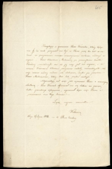 Listy od Wołłowicza Wawrzyńca