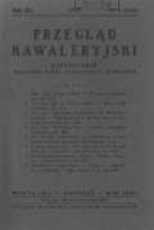 Przegląd Kawaleryjski 1935 sierpień R.12 Nr8(118)