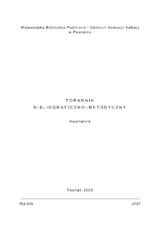 Poradnik Bibliograficzno-Metodyczny : 2009 z.4