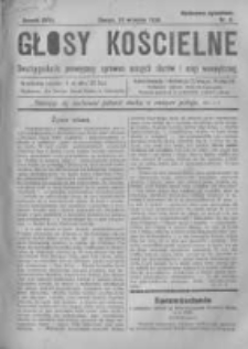 Głosy Kościelne. 1925 nr8