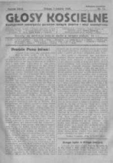 Głosy Kościelne. 1926 nr15