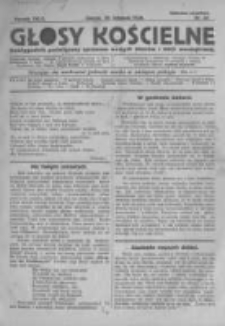 Głosy Kościelne. 1926 nr22