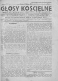 Głosy Kościelne. 1932 nr6