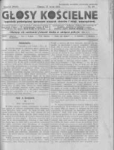 Głosy Kościelne. 1932 nr20