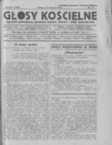 Głosy Kościelne. 1932 nr31