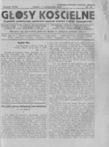 Głosy Kościelne. 1932 nr38