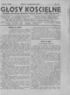 Głosy Kościelne. 1932 nr39