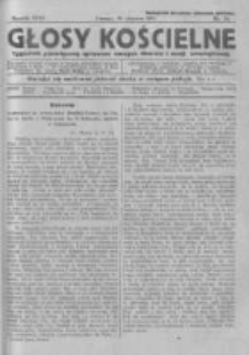 Głosy Kościelne. 1931 nr24