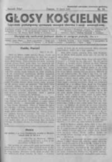 Głosy Kościelne. 1931 nr29