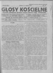 Głosy Kościelne. 1931 nr33