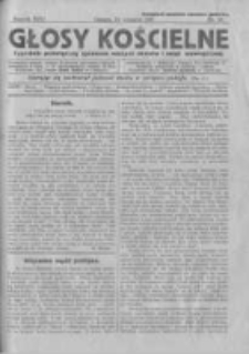 Głosy Kościelne. 1931 nr34