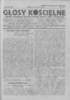 Głosy Kościelne. 1931 nr35