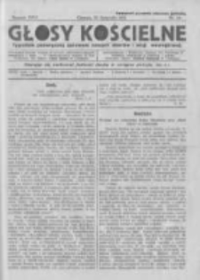 Głosy Kościelne. 1931 nr44