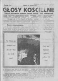 Głosy Kościelne. 1931 nr47