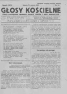 Głosy Kościelne. 1936 nr11