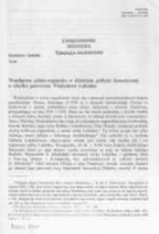 Współpraca polsko-węgierska w dziedzinie polityki dynastycznej u schyłku panowania Władysława Łokietka