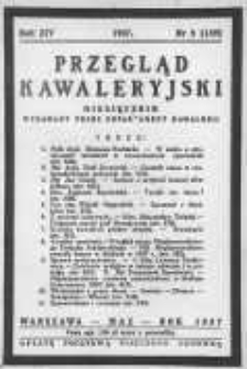 Przegląd Kawaleryjski 1937 maj R.14 Nr5(139)