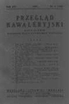 Przegląd Kawaleryjski 1937 czerwiec R.14 Nr6(140)