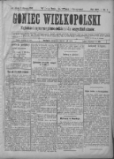 Goniec Wielkopolski: najtańsze i najstarsze pismo codzienne dla wszystkich stan&oacute;w 1901.01.05 R.25 Nr4