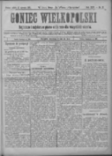 Goniec Wielkopolski: najtańsze i najstarsze pismo codzienne dla wszystkich stan&oacute;w 1901.01.12 R.25 Nr10
