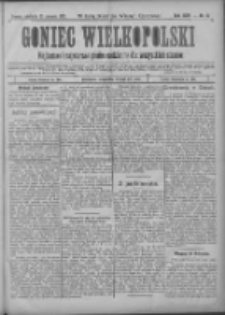 Goniec Wielkopolski: najtańsze i najstarsze pismo codzienne dla wszystkich stanów 1901.01.13 R.25 Nr11