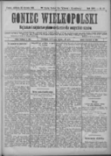 Goniec Wielkopolski: najtańsze i najstarsze pismo codzienne dla wszystkich stan&oacute;w 1901.01.20 R.25 Nr17