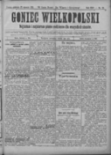 Goniec Wielkopolski: najtańsze i najstarsze pismo codzienne dla wszystkich stan&oacute;w 1901.01.27 R.25 Nr23
