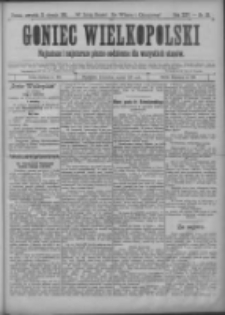 Goniec Wielkopolski: najtańsze i najstarsze pismo codzienne dla wszystkich stanów 1901.01.31 R.25 Nr26