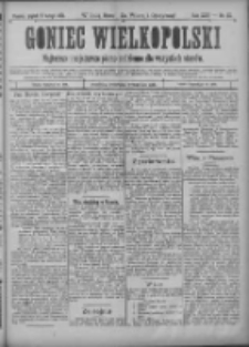 Goniec Wielkopolski: najtańsze i najstarsze pismo codzienne dla wszystkich stan&oacute;w 1901.02.08 R.25 Nr32