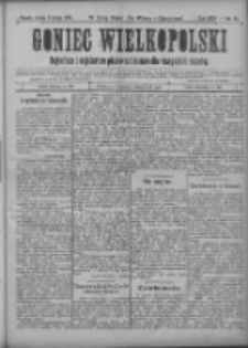 Goniec Wielkopolski: najtańsze i najstarsze pismo codzienne dla wszystkich stanów 1901.02.09 R.25 Nr33