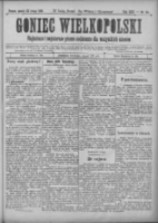Goniec Wielkopolski: najtańsze i najstarsze pismo codzienne dla wszystkich stan&oacute;w 1901.02.22 R.25 Nr44