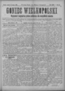 Goniec Wielkopolski: najtańsze i najstarsze pismo codzienne dla wszystkich stanów 1901.03.15 R.25 Nr62