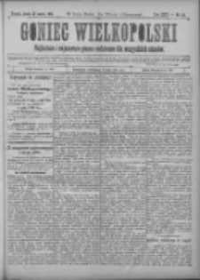 Goniec Wielkopolski: najtańsze i najstarsze pismo codzienne dla wszystkich stanów 1901.03.20 R.25 Nr66