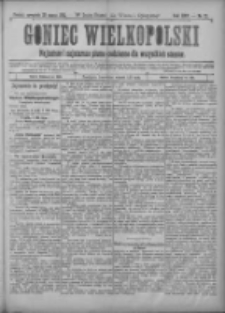 Goniec Wielkopolski: najtańsze i najstarsze pismo codzienne dla wszystkich stan&oacute;w 1901.03.28 R.25 Nr72