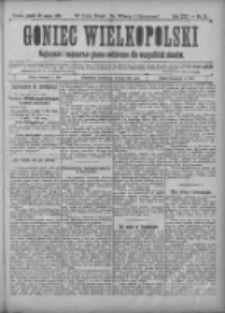 Goniec Wielkopolski: najtańsze i najstarsze pismo codzienne dla wszystkich stan&oacute;w 1901.03.29 R.25 Nr73