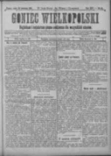 Goniec Wielkopolski: najtańsze i najstarsze pismo codzienne dla wszystkich stan&oacute;w 1901.04.24 R.25 Nr94