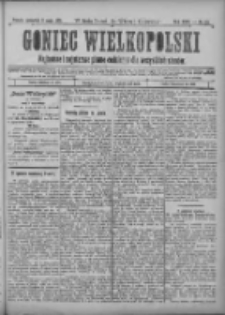 Goniec Wielkopolski: najtańsze i najstarsze pismo codzienne dla wszystkich stan&oacute;w 1901.05.02 R.25 Nr101