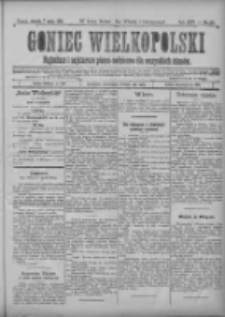 Goniec Wielkopolski: najtańsze i najstarsze pismo codzienne dla wszystkich stan&oacute;w 1901.05.07 R.25 Nr105